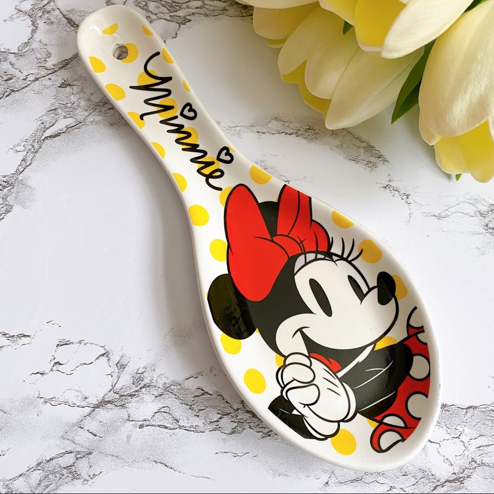 Minnie Mouse Ceramic Spoon Rest